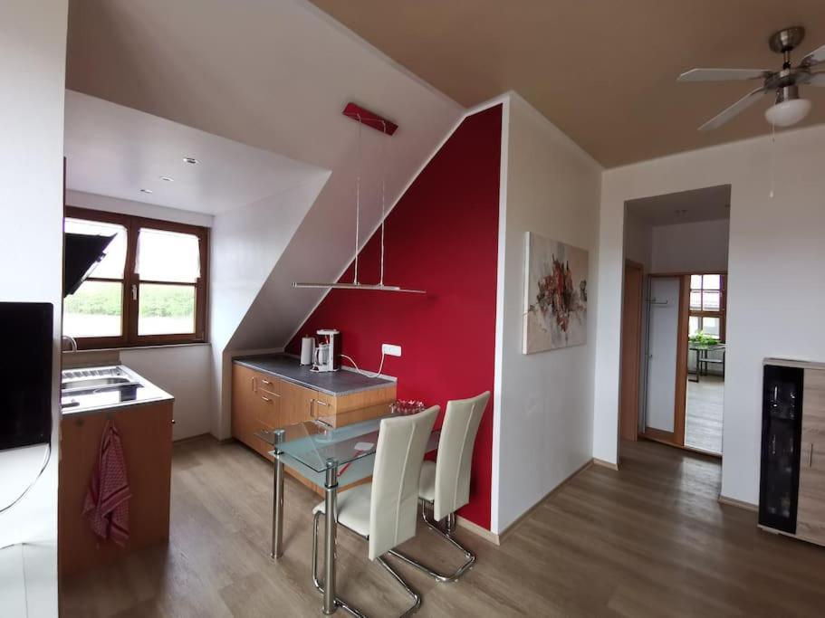 Studio Und Apartment Auf Dem Pferdehof Burgpreppach Kültér fotó