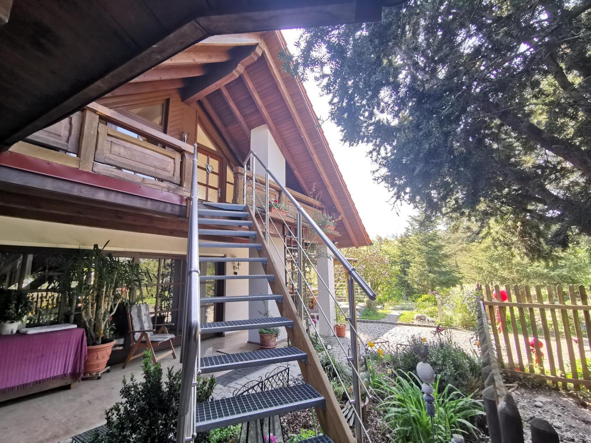 Studio Und Apartment Auf Dem Pferdehof Burgpreppach Kültér fotó