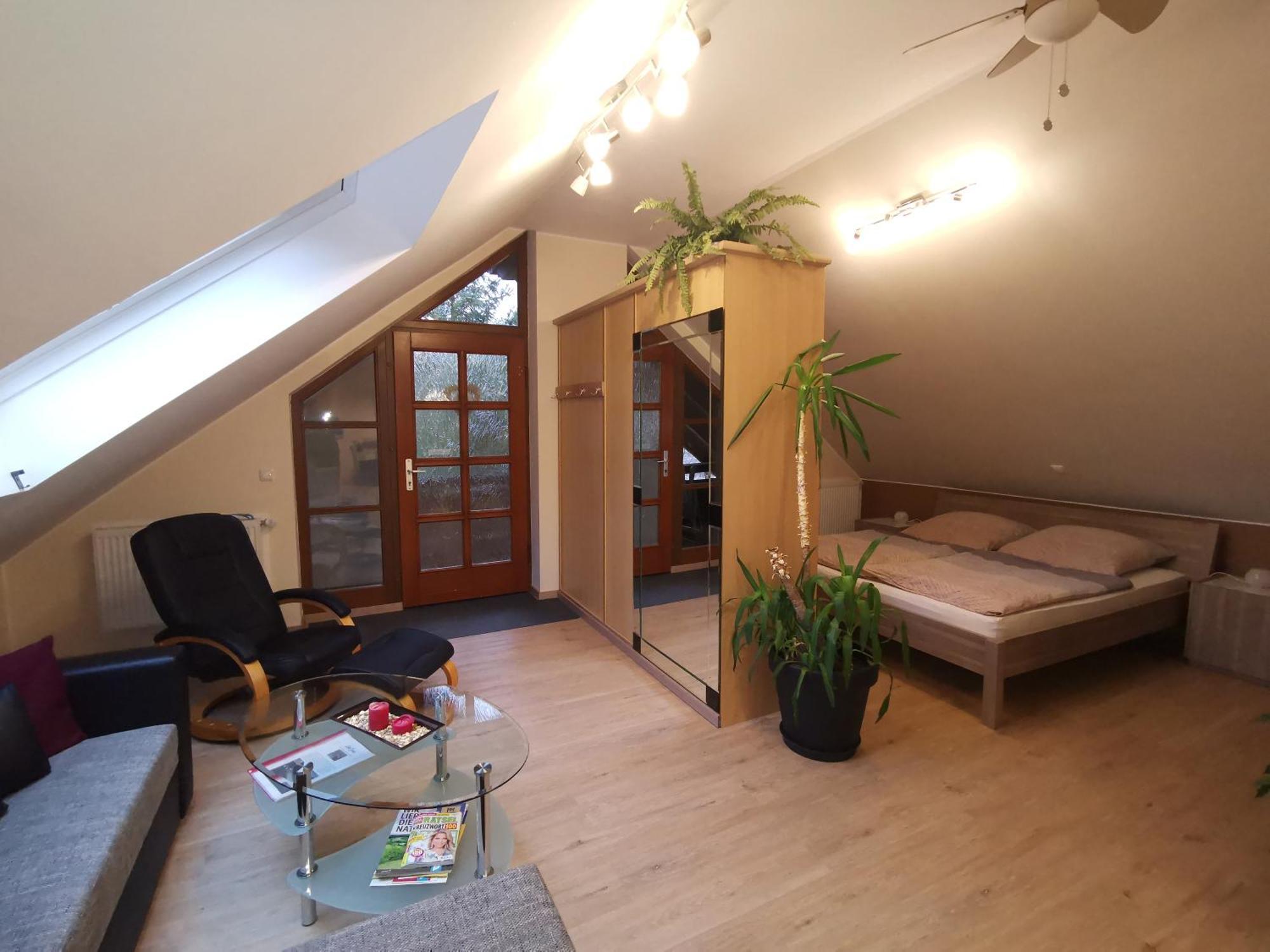 Studio Und Apartment Auf Dem Pferdehof Burgpreppach Kültér fotó